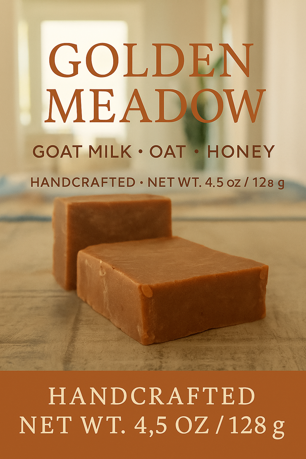 Golden Meadow – Goat Milk, Oat & Honey Soap