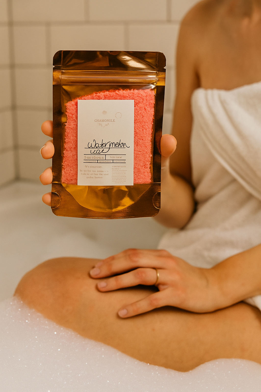 Watermelon Lace Foot Soak