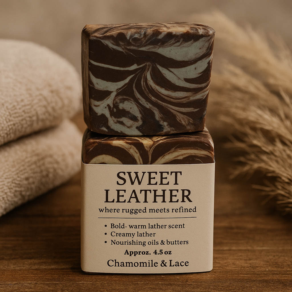 Sweet Leather soap for Men