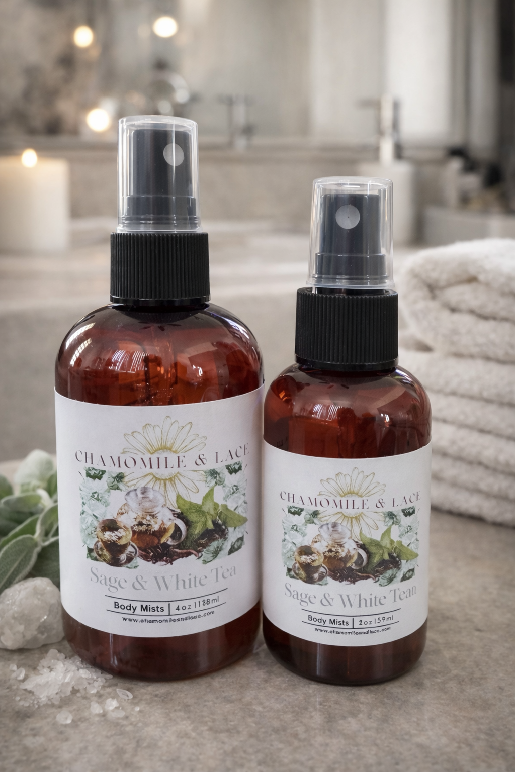 Sage and White Tea Body Mists