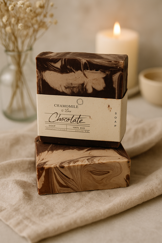 Chocolate Swirl soap