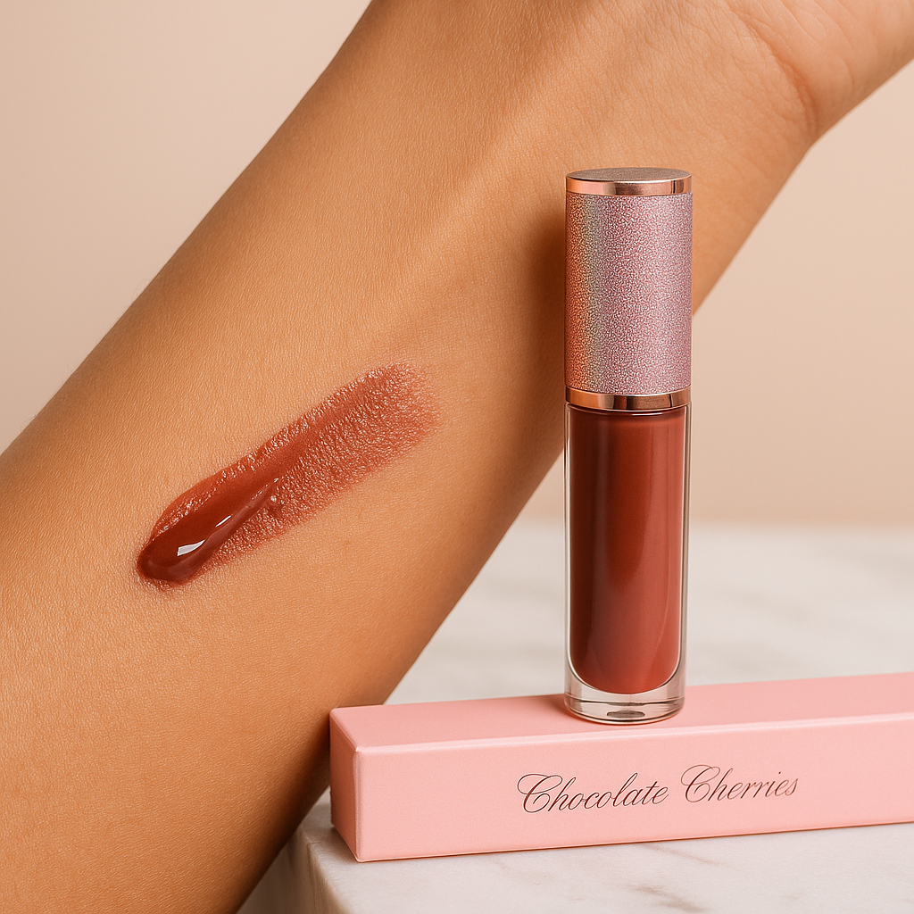 🍫🍒 Chocolate Cherries Lip Gloss