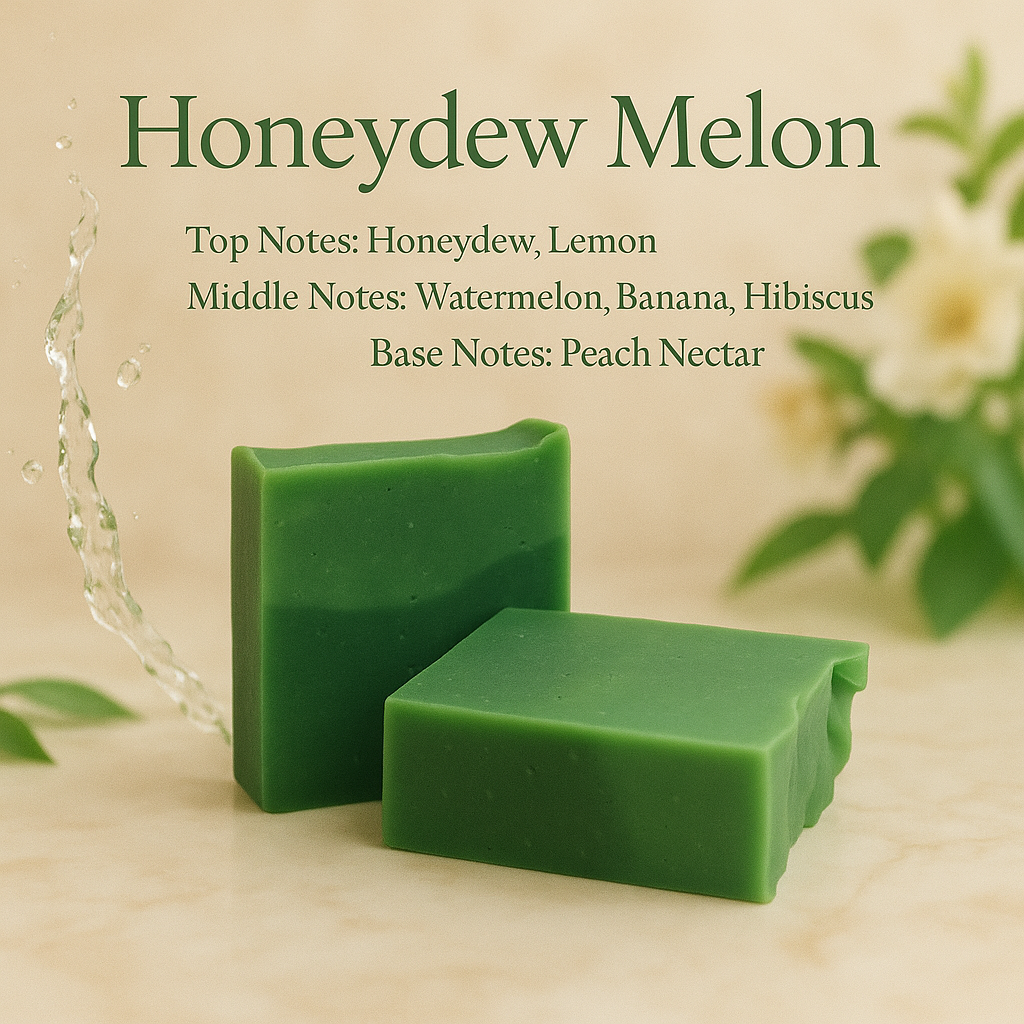 🍈 Dewdrop – Honeydew Melon Soap