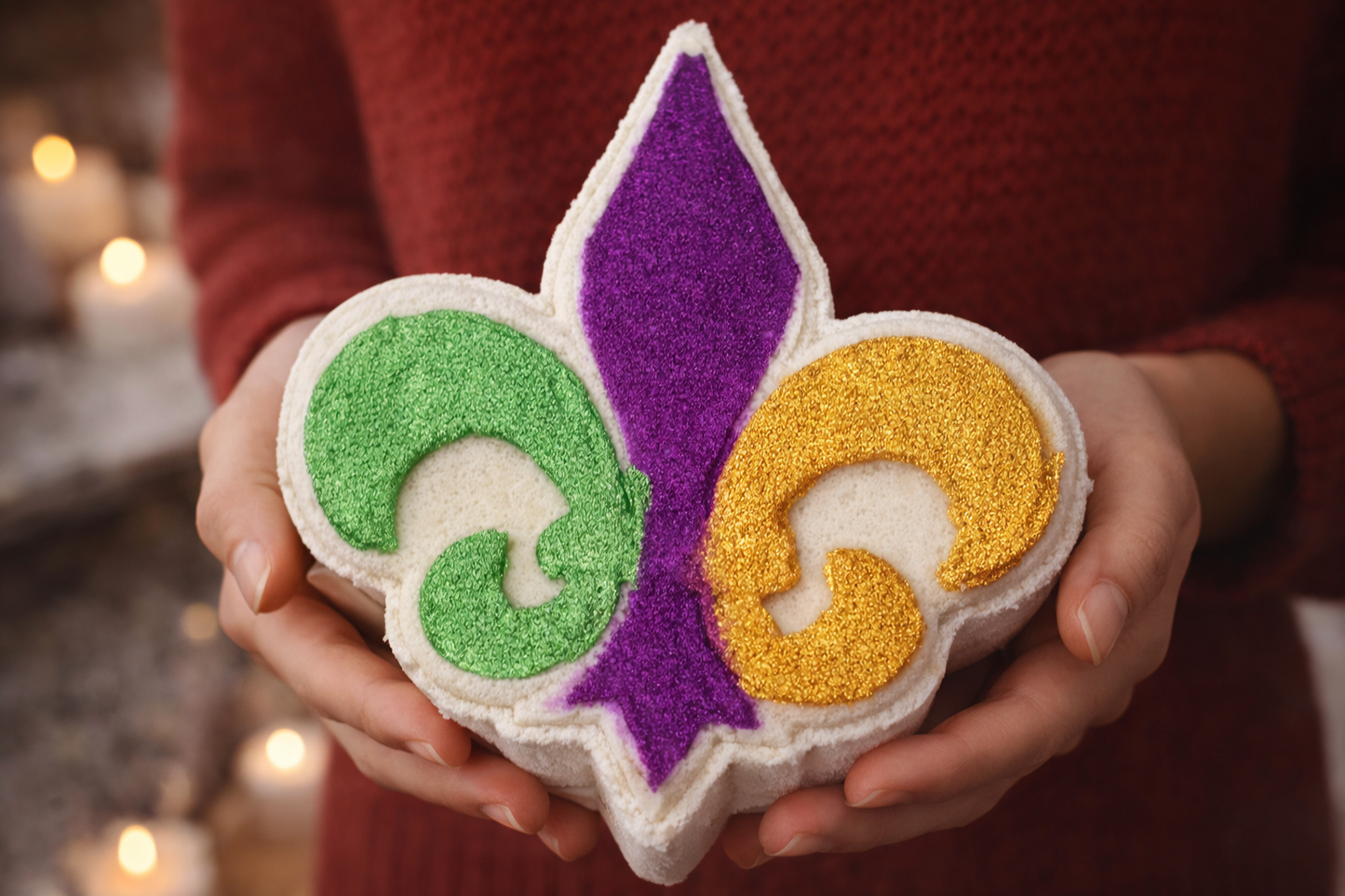 Fleur de Lis Bath Bomb