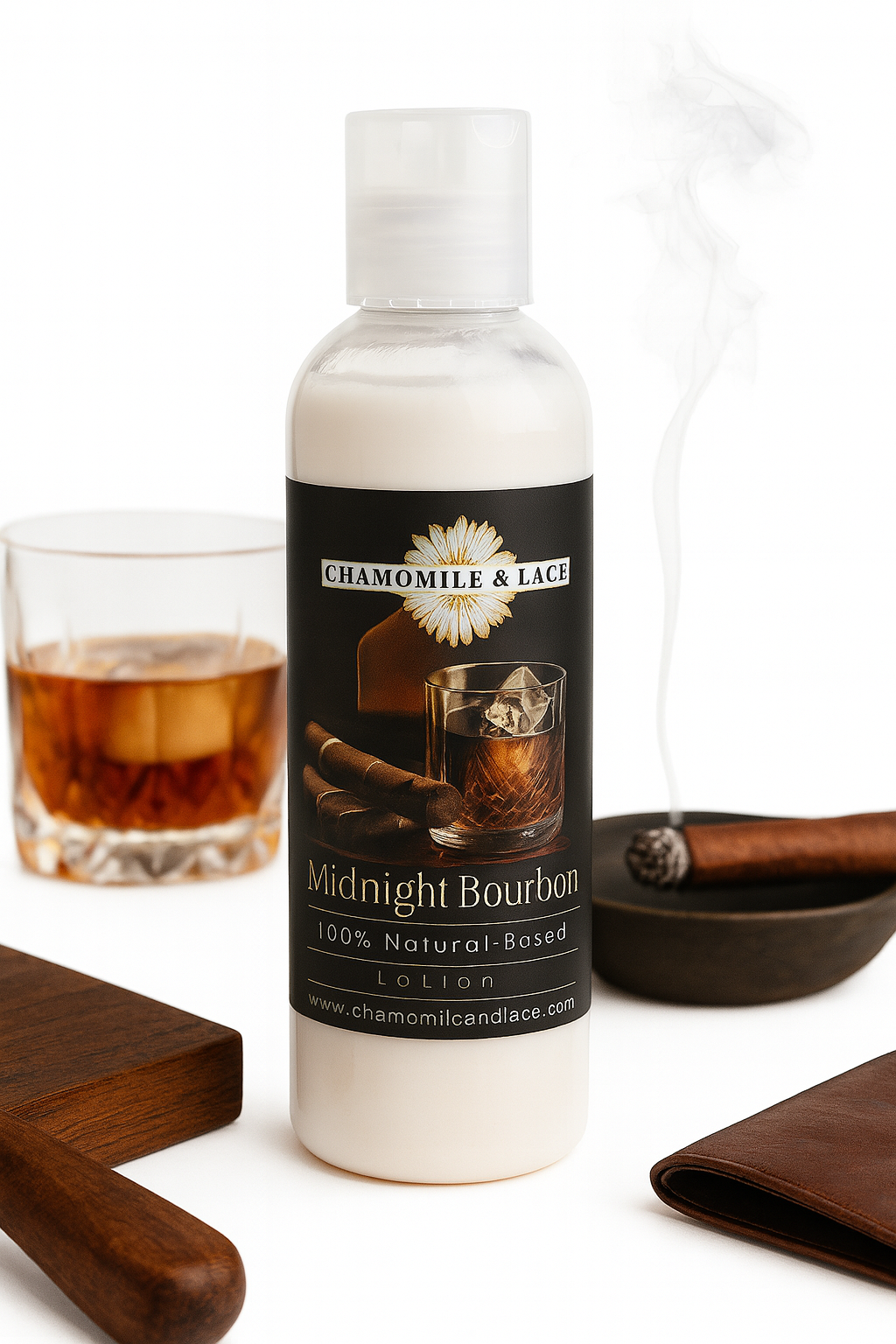Midnight Bourbon Lotion for Men