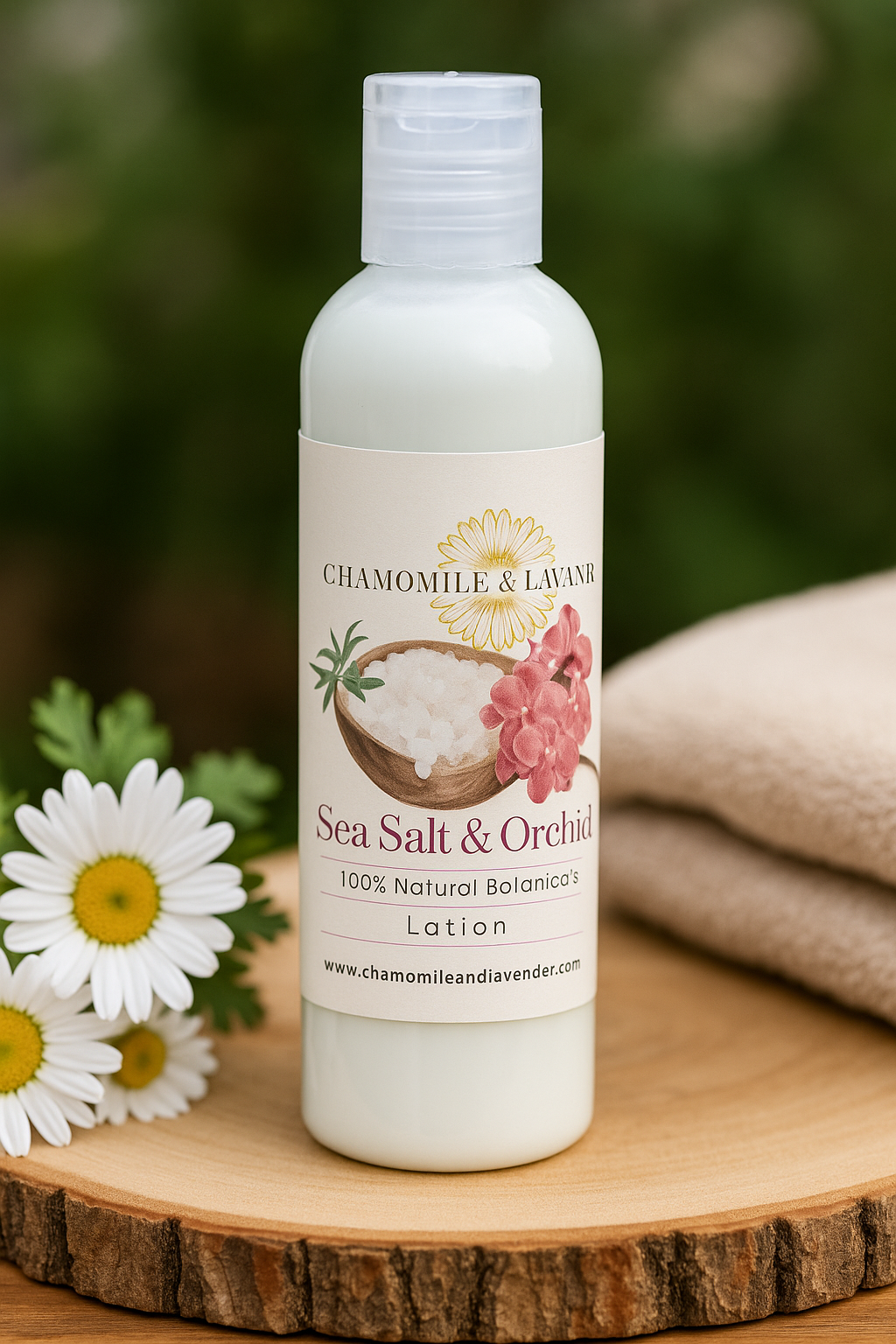 Sea Salt and Orchid Lotion