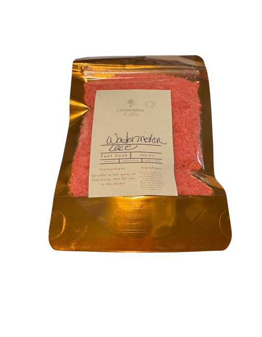 Watermelon Lace Foot Soak