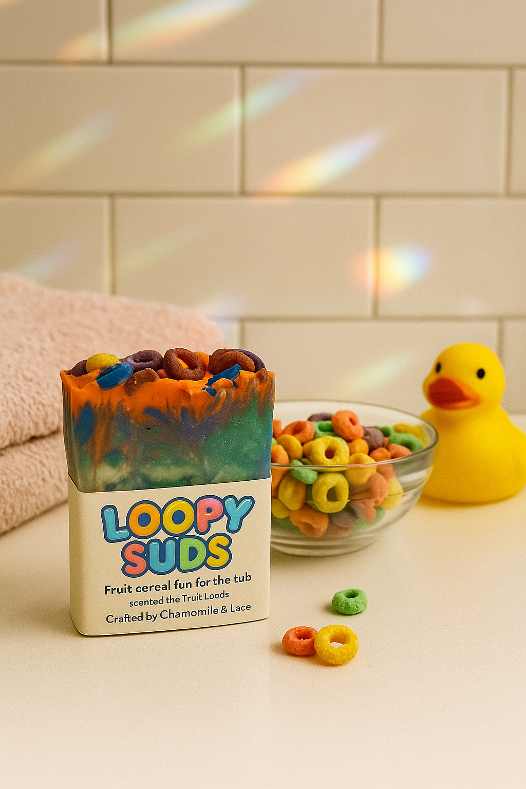 Loopy Suds (Froot Loops) soap