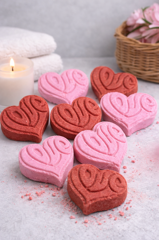 Heart Bath Bombs