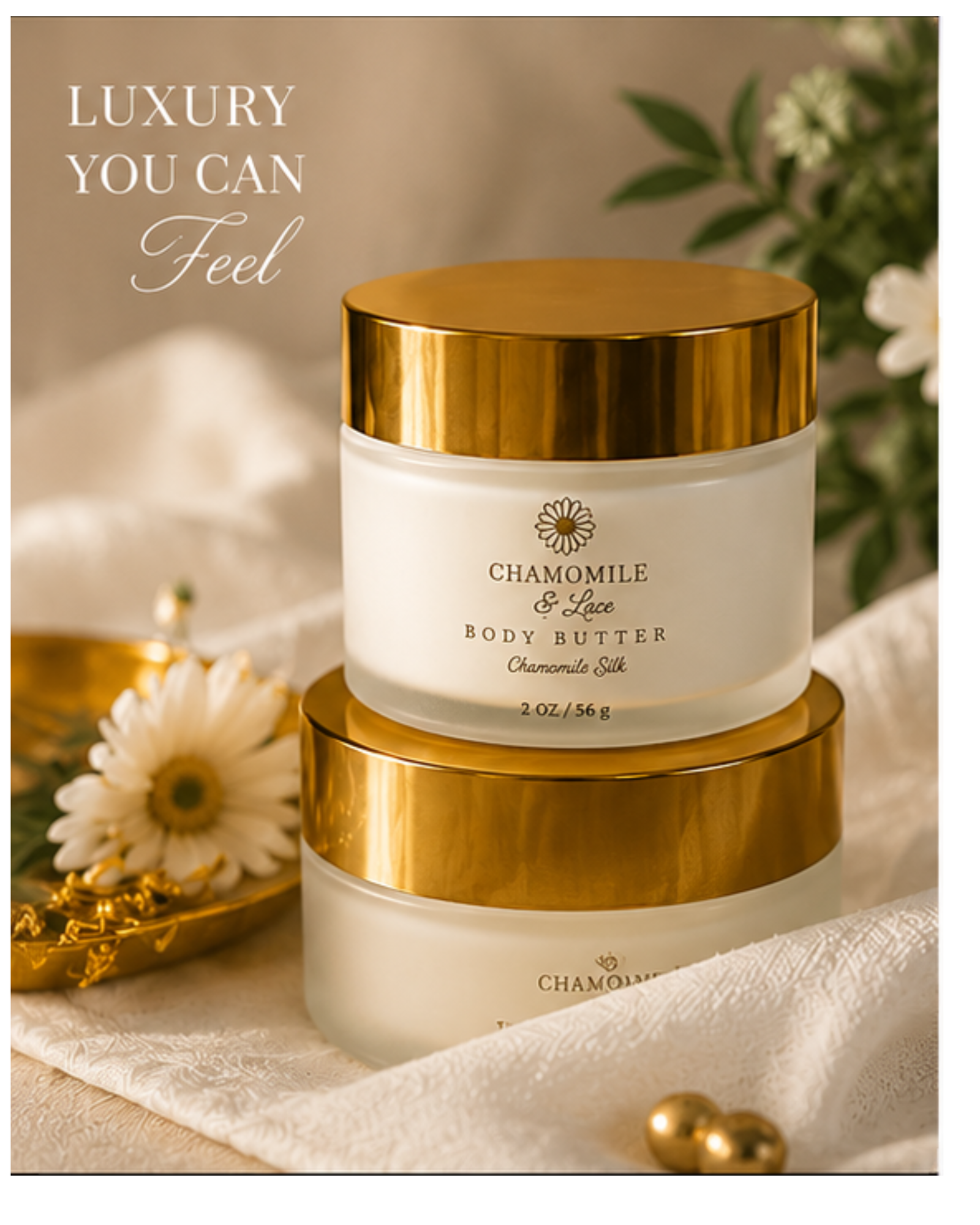 Chamomile Silk Magnesium Cream – Chamomile & Lace Chamomile Silk Magnesium Cream – Chamomile & Lace