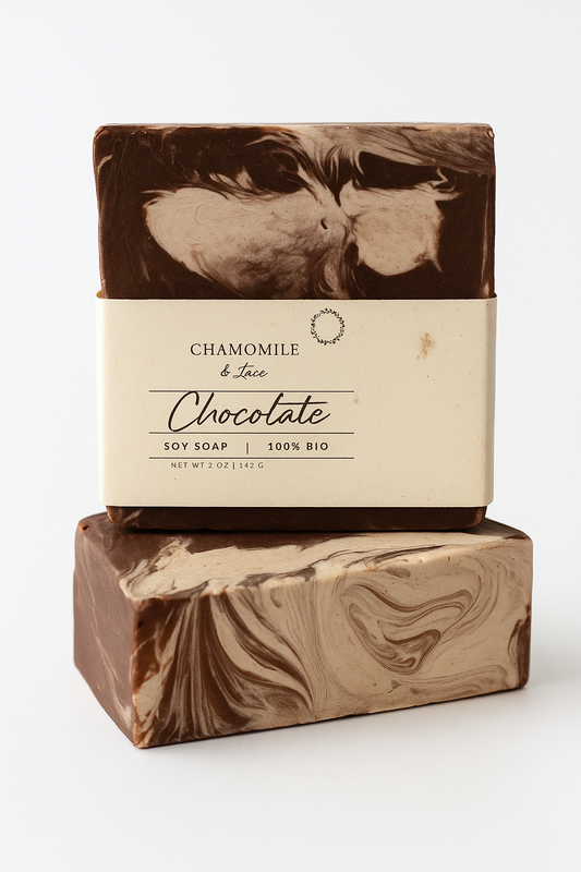 Chocolate Swirl soap
