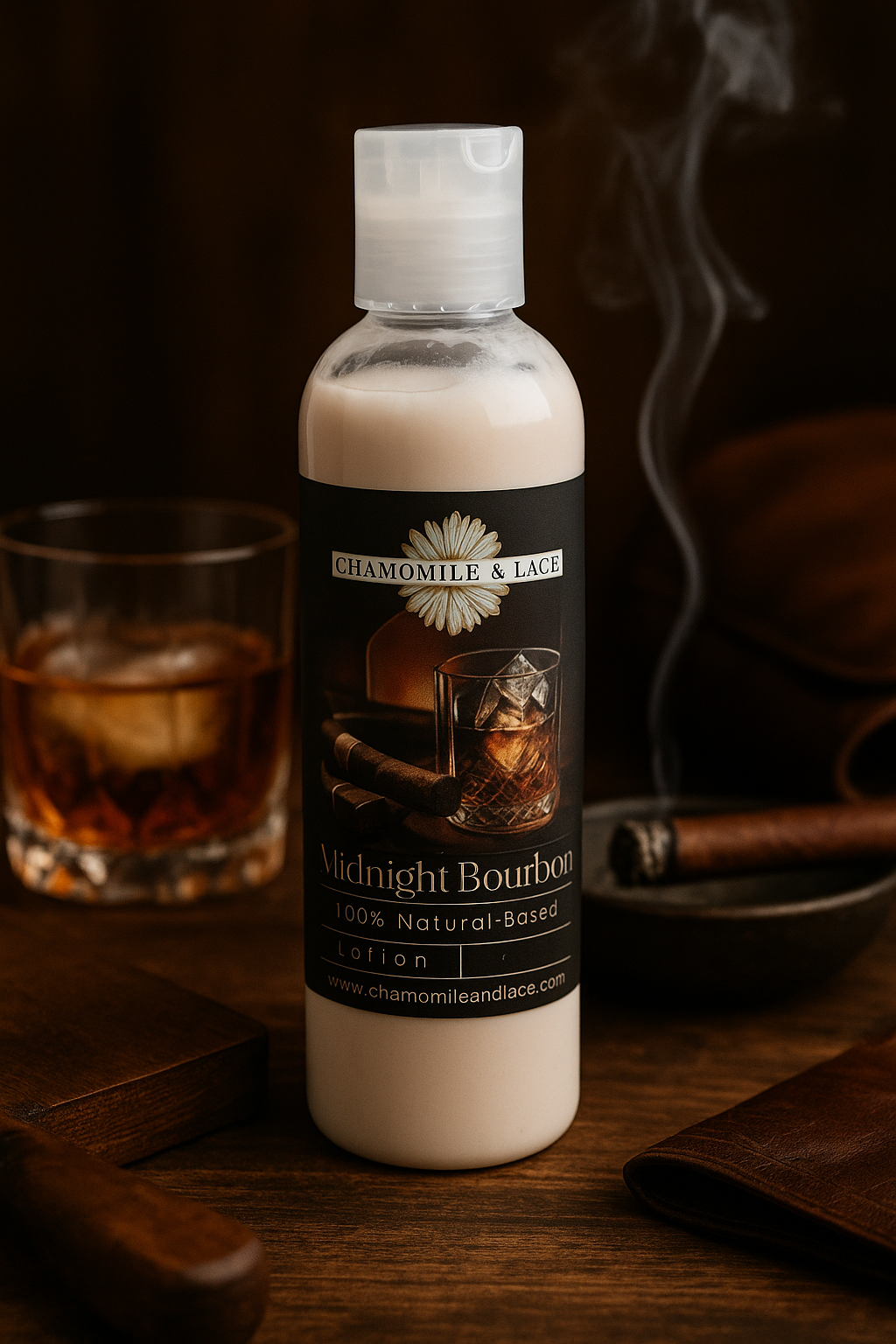 Midnight Bourbon Lotion for Men