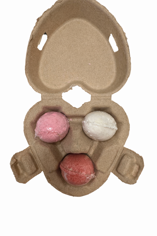 You’re the Bomb! – Heart Bath Bomb Gift Set (3-Piece)