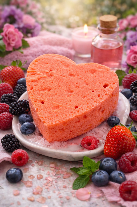 Heart Soapy Sponge